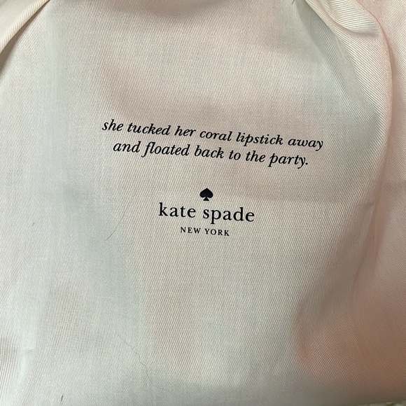 Kate Spade Leather Handbag in Olive w/ Gold Accents - Picture 7 of 7